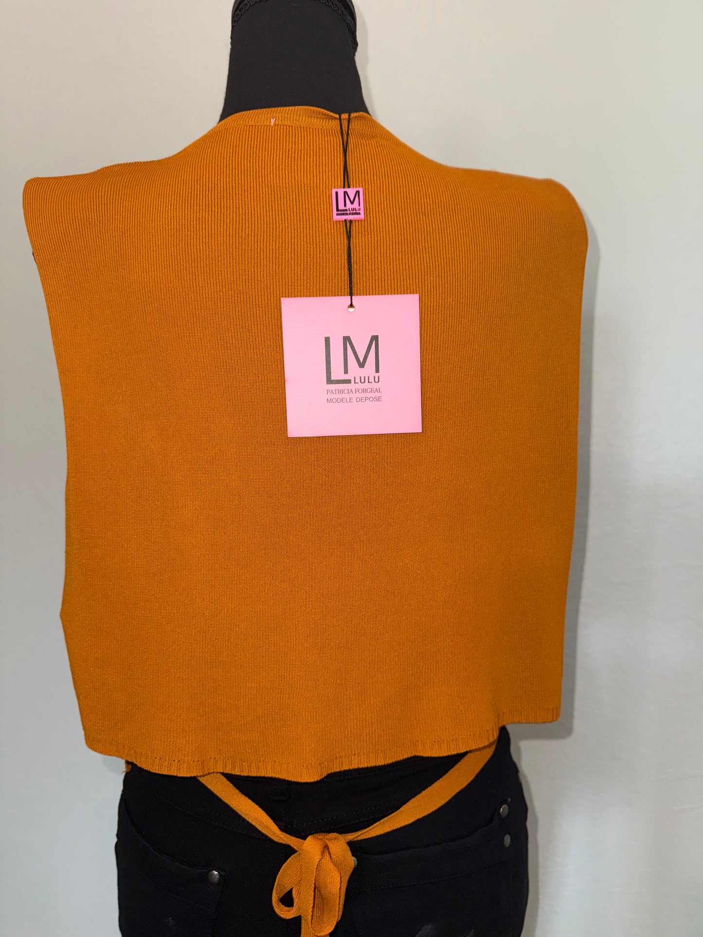 🧡 The Saffron Knit Top