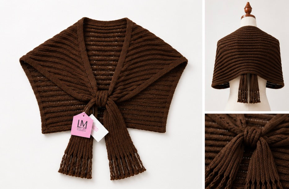 The Paris Knit Shoulder Wrap