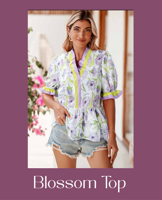 🌸 BLOOM top 🌼