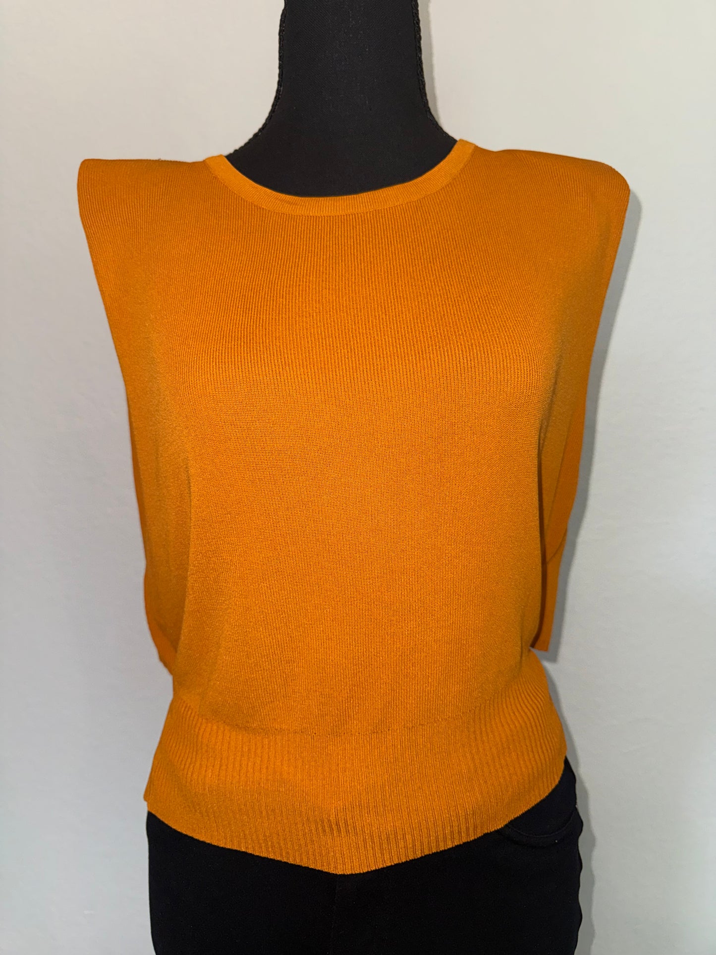 🧡 The Saffron Knit Top