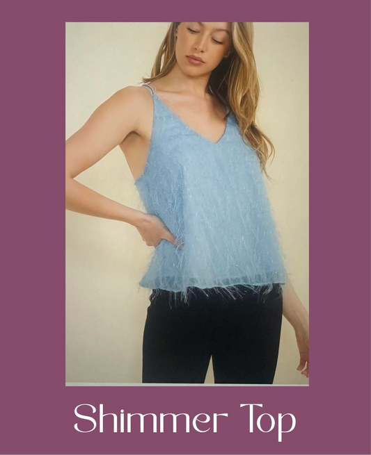 Skyline Shimmer Feather Tank