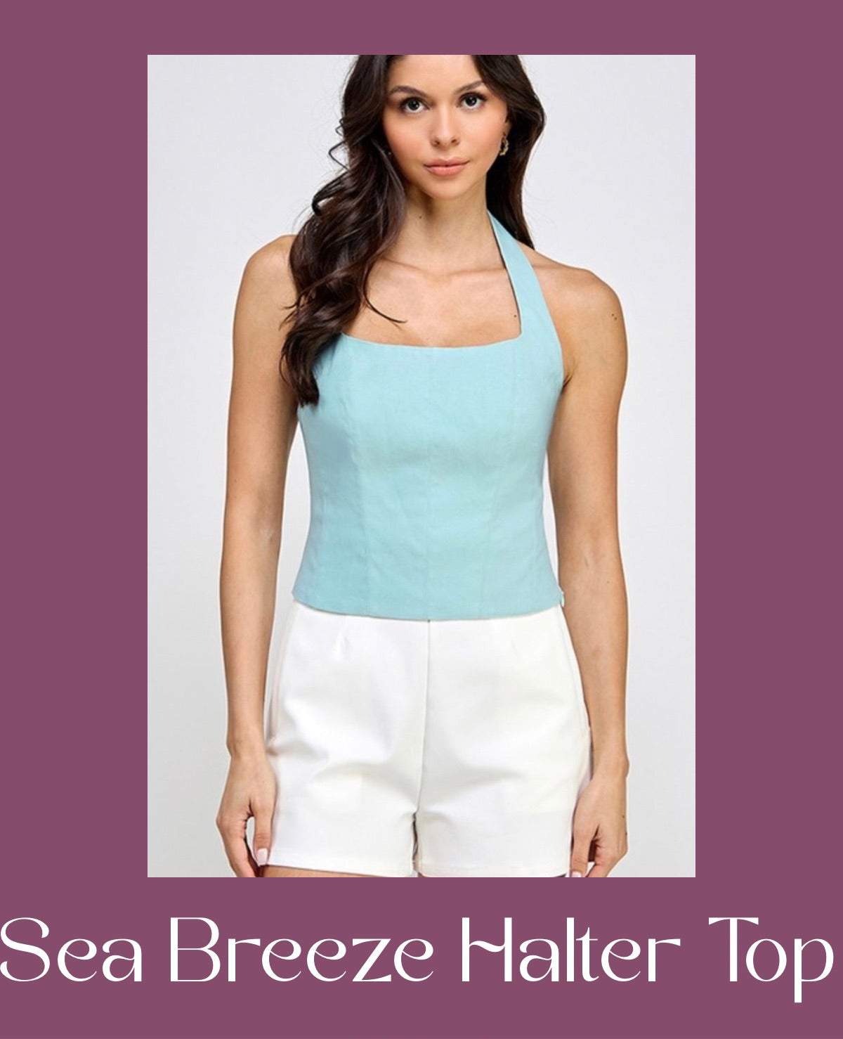 Sea Breeze Halter Top🌊
