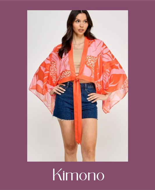 Kimono Fuego Tropical
