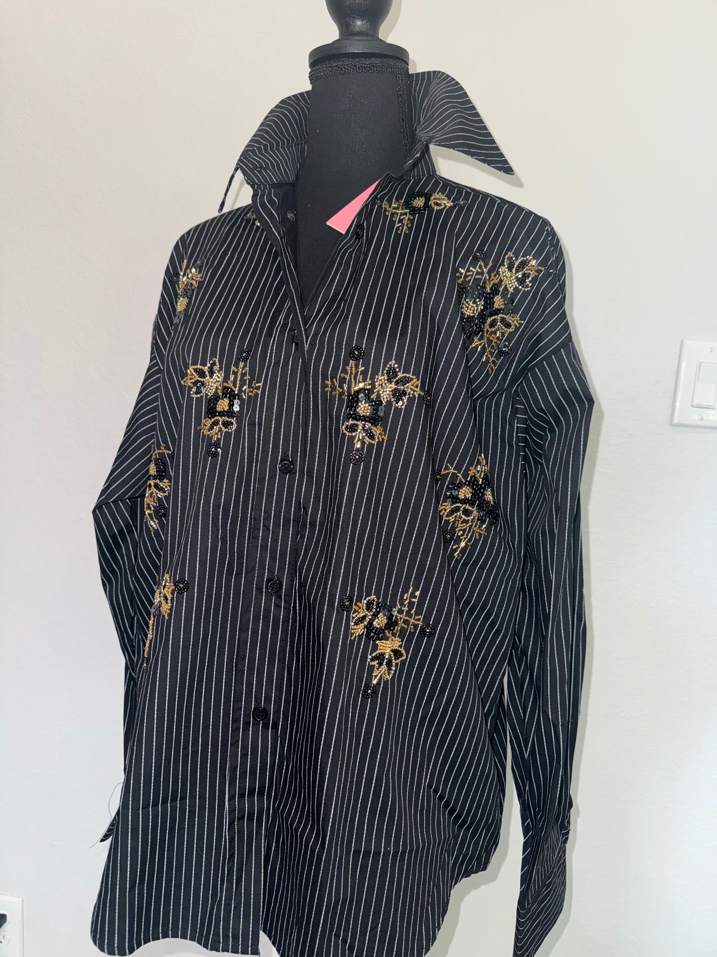 🖤 The Noir Botanique Shirt