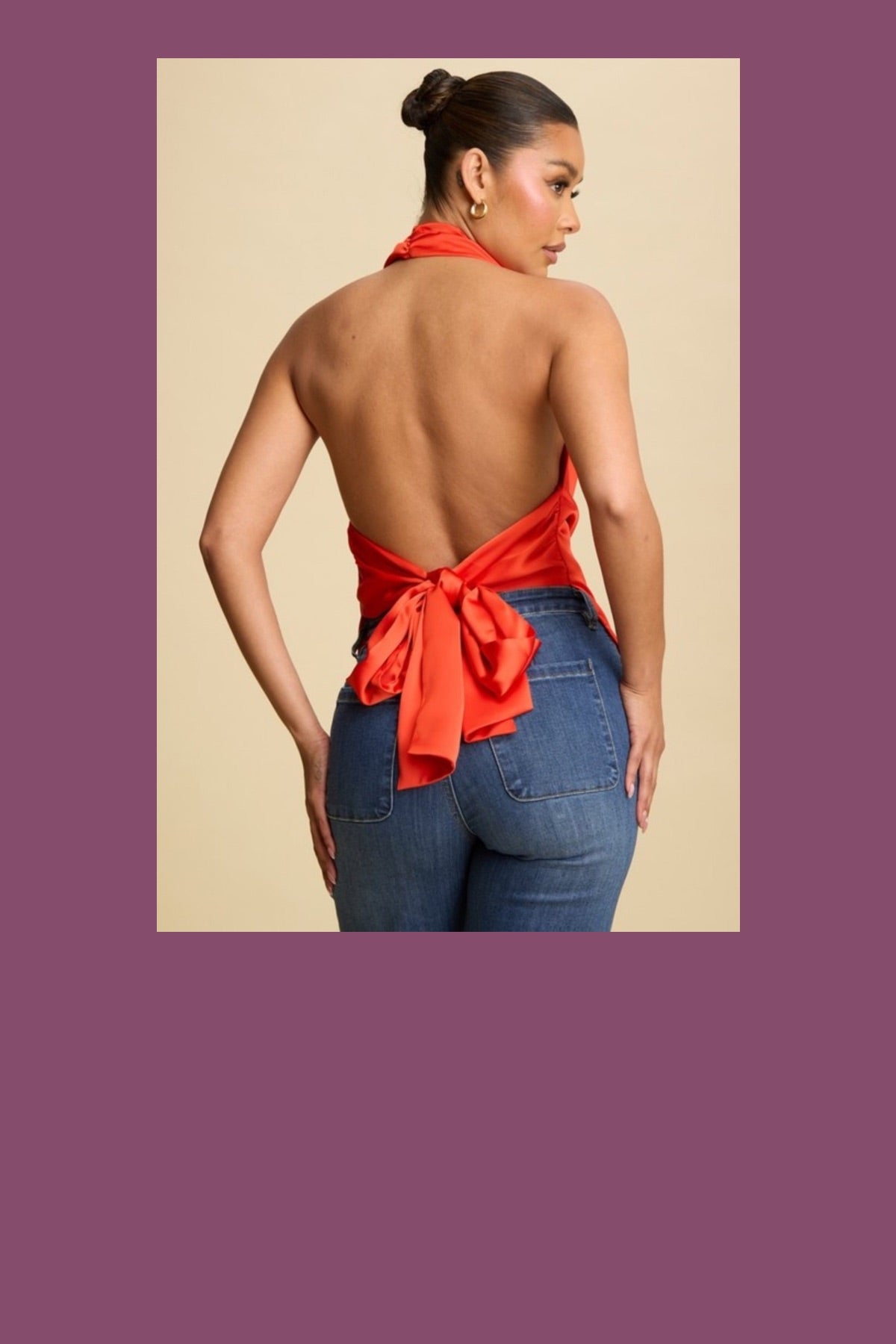 Valencia Satin Halter