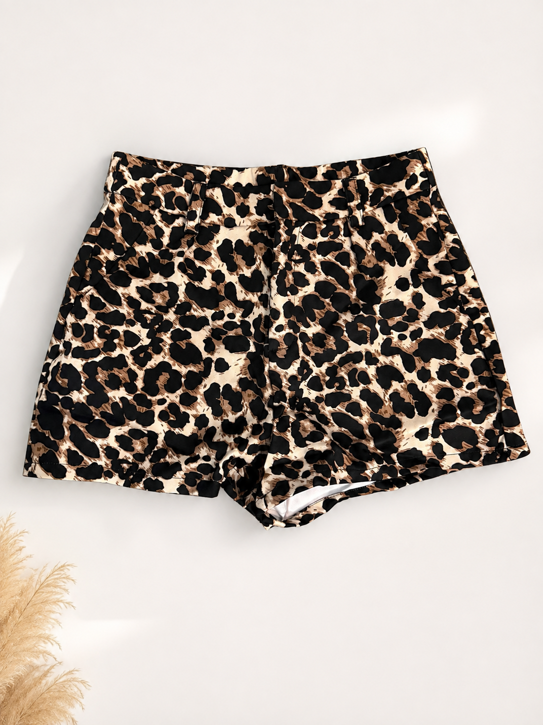 Leopard shorts